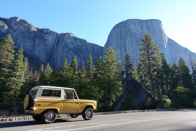 1974 Bronco Ranger in Yosemite
