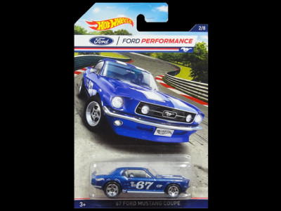 HW FORD PERFORMANCE 2of8 '67 FORD MUSTANG COUPE1