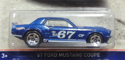 HW FORD PERFORMANCE 2of8 '67 FORD MUSTANG COUPE2