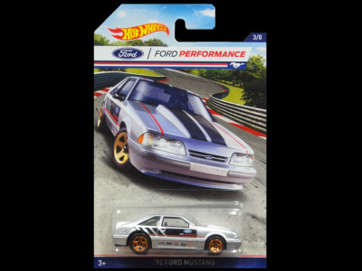 HW FORD PERFORMANCE 3of8 '92 FORD MUSTANG 1