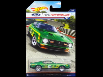 HW FORD PERFORMANCE 8of8 '71 MUSTANG MACH1 1